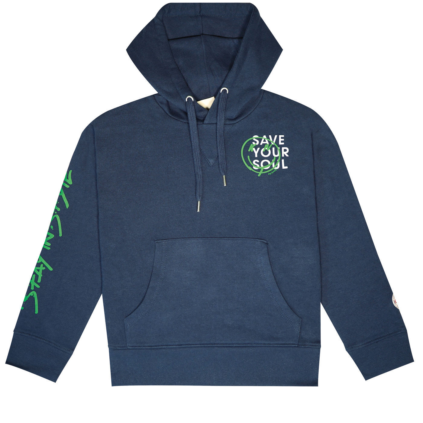 Sweat Hoodie Enfant YALE marine face