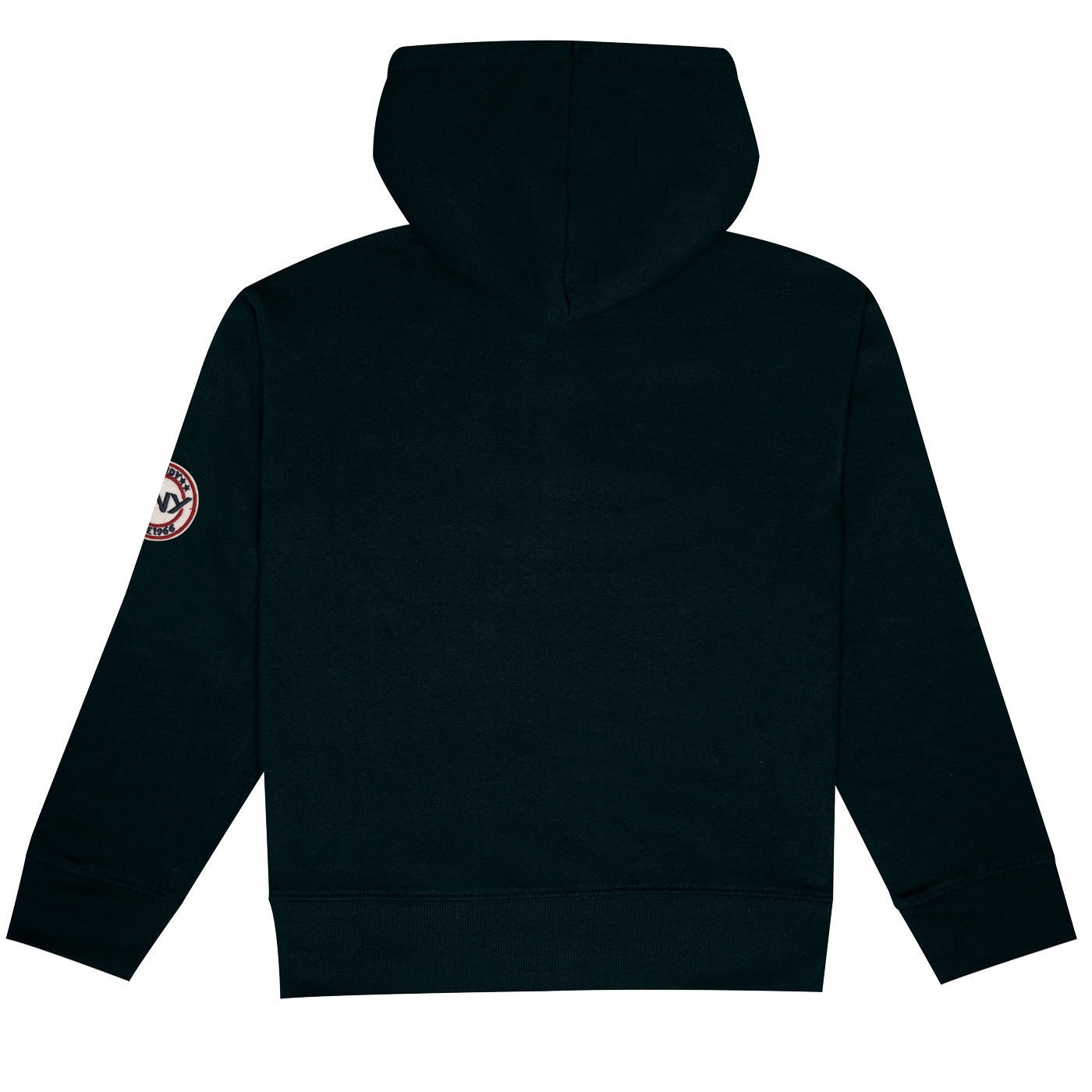 Sweat à capuche zippé enfant HARVARD noir dos